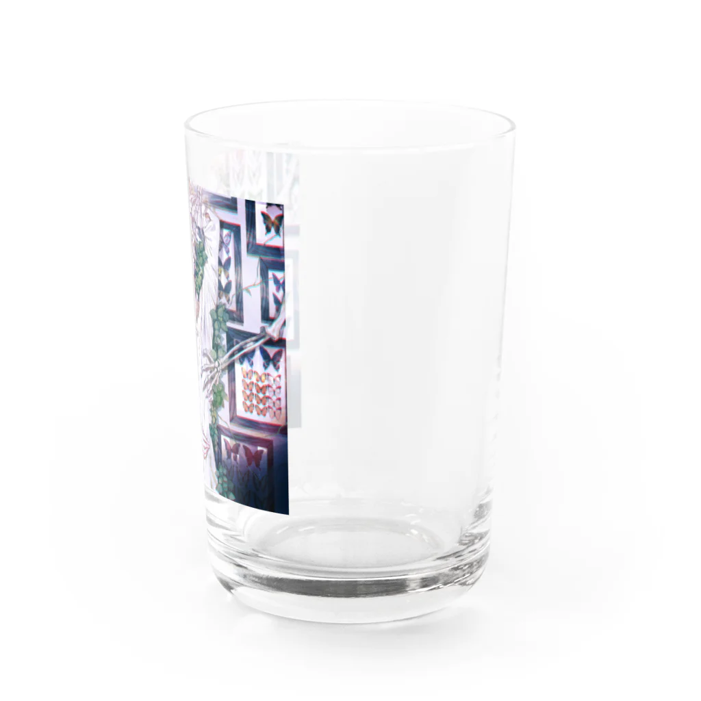 村カルキのWHITE Water Glass :right