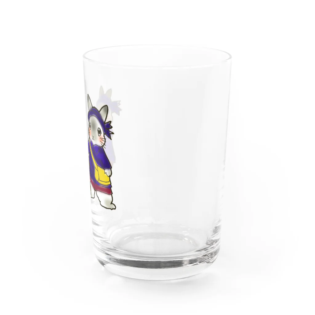 アトリエねぎやまの園児うさちゃんず。 Water Glass :right