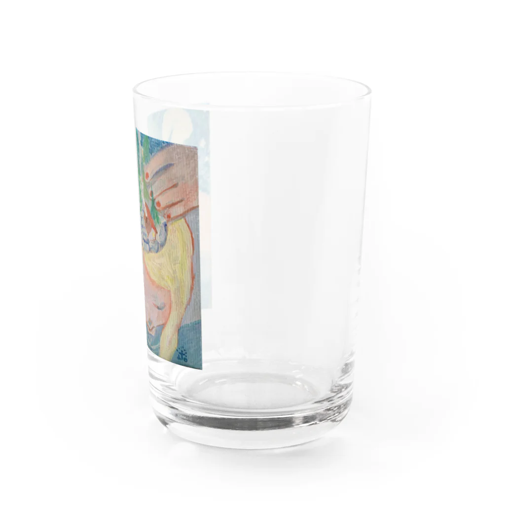 スミレ と トナカイ の モリの記憶の森の管理者 Water Glass :right