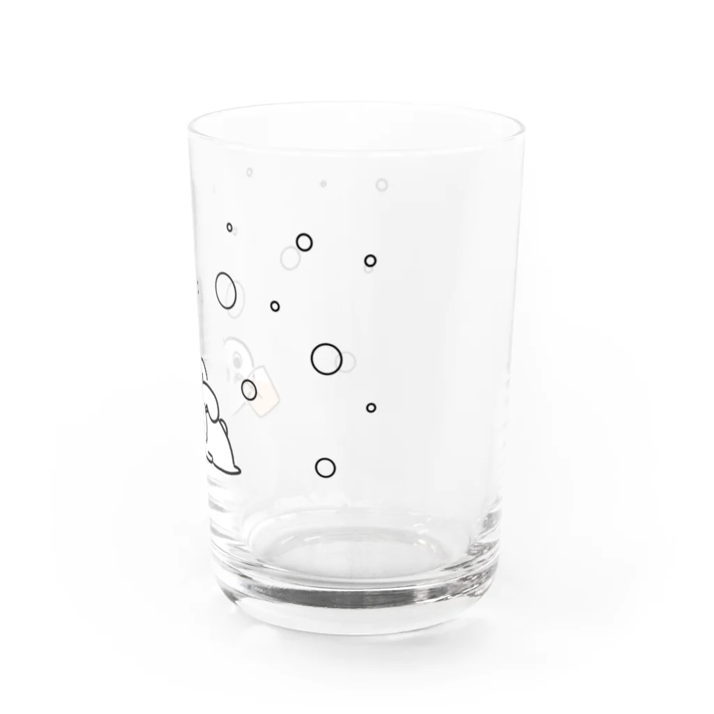 がんばれないおみせ。の手は使わないこっぷ。 Water Glass :right