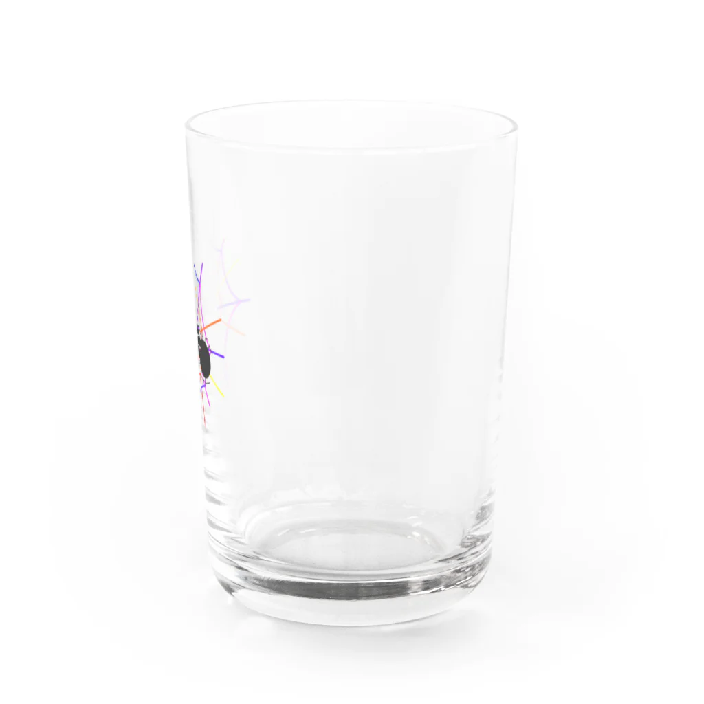 gu-nyanのカラフル蜘蛛の巣 Water Glass :right