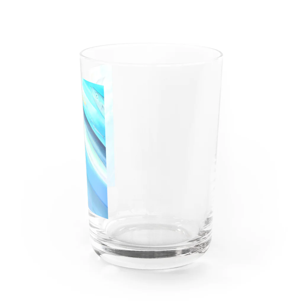 冬風きるやのきまま屋さんの美味しく食べてくれてありがとう Water Glass :right