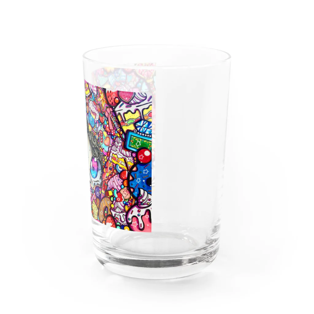 なおちんわーるどの🍭🍩可愛いものに溺れる🧁🍓グラス Water Glass :right