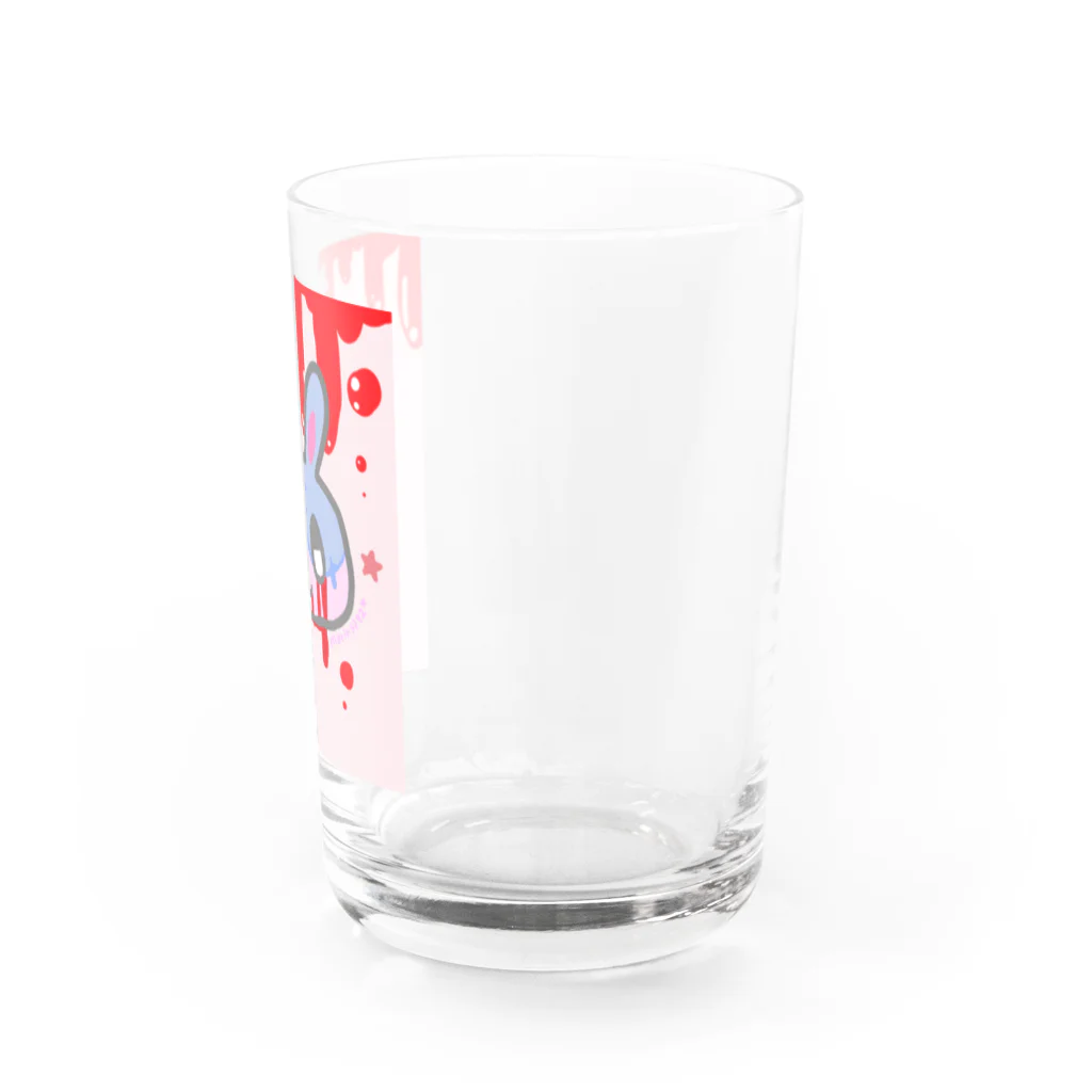 （猫）マリン製作所の血濡れグラスとくべつへん Water Glass :right