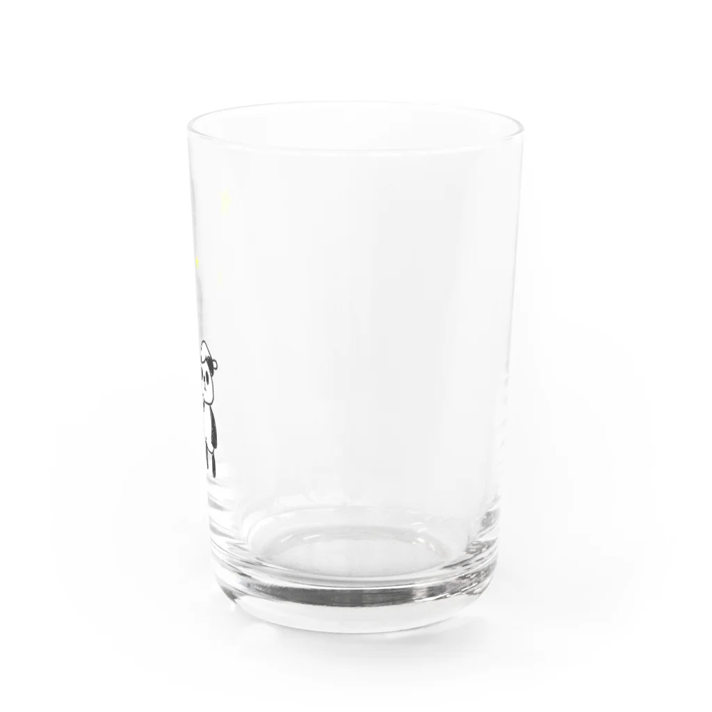 みつ豆やのおやすみパンダ Water Glass :right