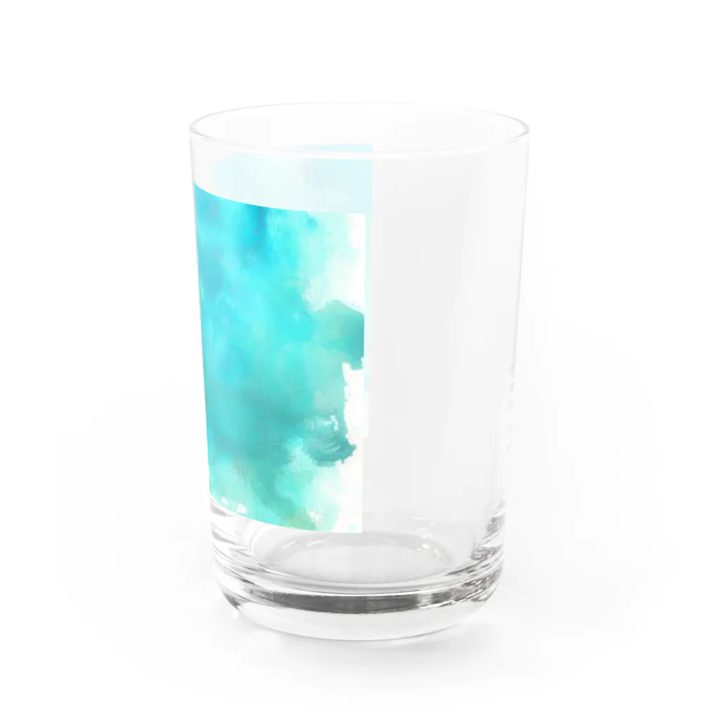 ya-pyのターコイズ　水彩 Water Glass :right