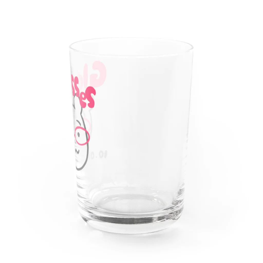 プペポ屋のメガネの日 Water Glass :right