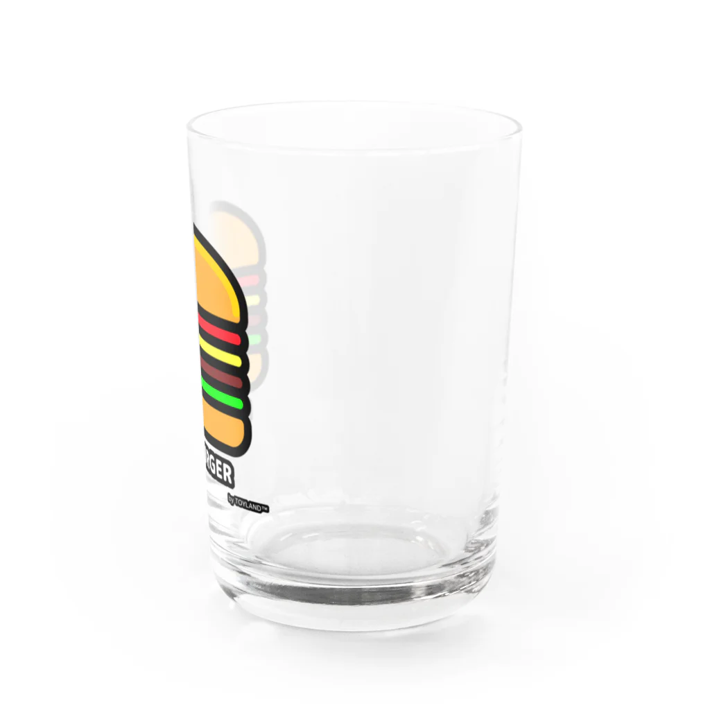 カワイイ オシャレ ポップ な TOYLANDのTOYLAND ハンバーガー Water Glass :right