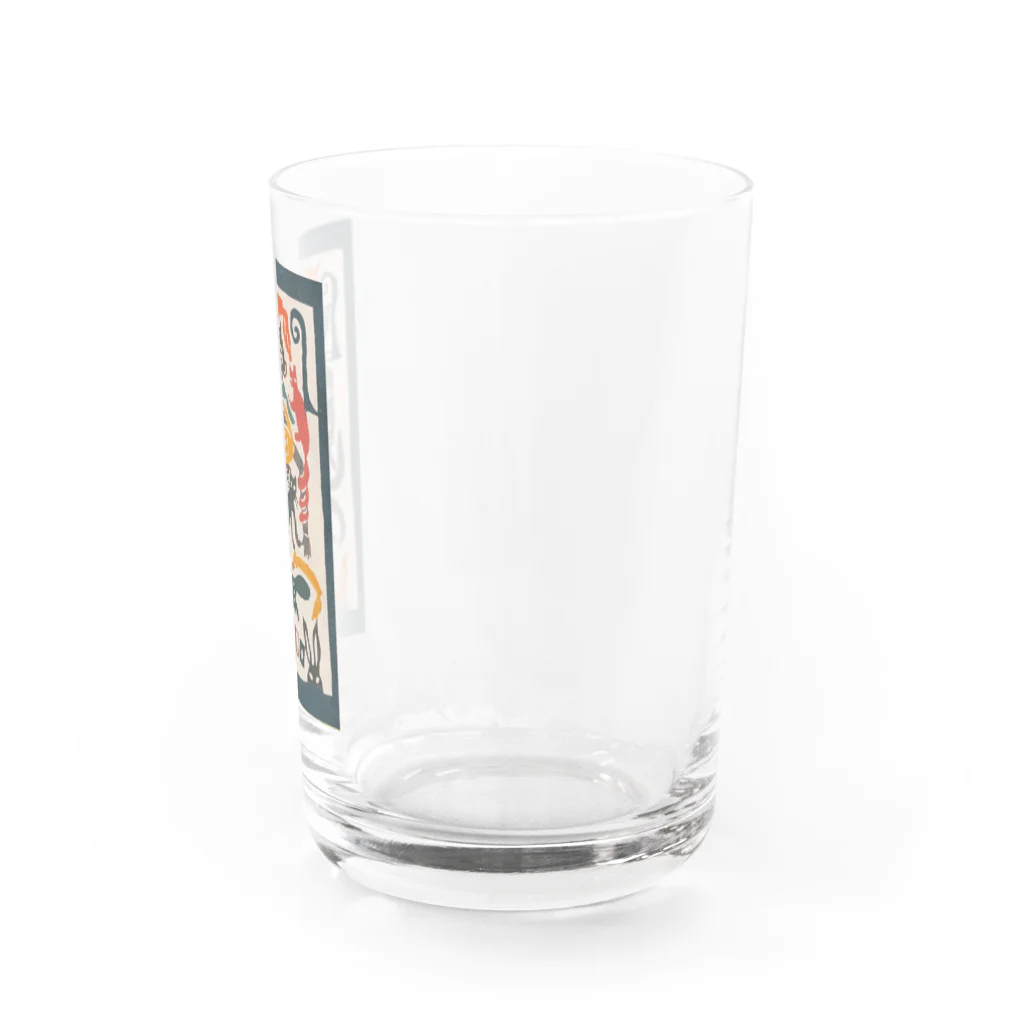 tareoのあやかしショップのもののけ守り札 Water Glass :right