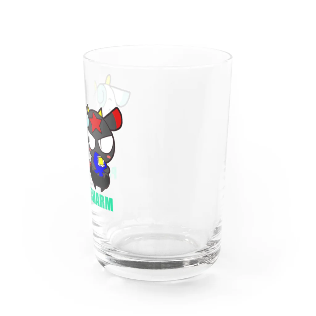 POISONCHARM電脳露店2号のアオヤギさんとミヤギちゃん Water Glass :right