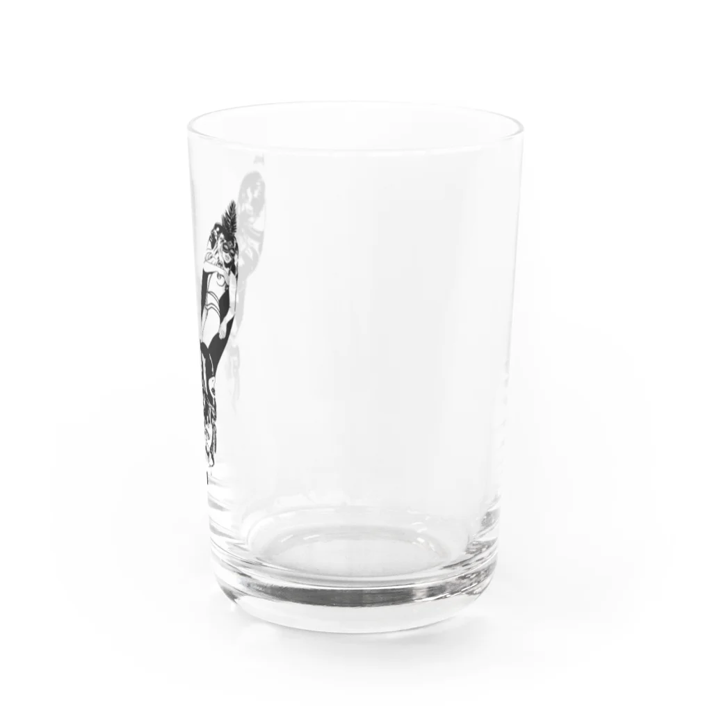 SIXTY-NINE FACTORYのBlack Bunny Mask Water Glass :right