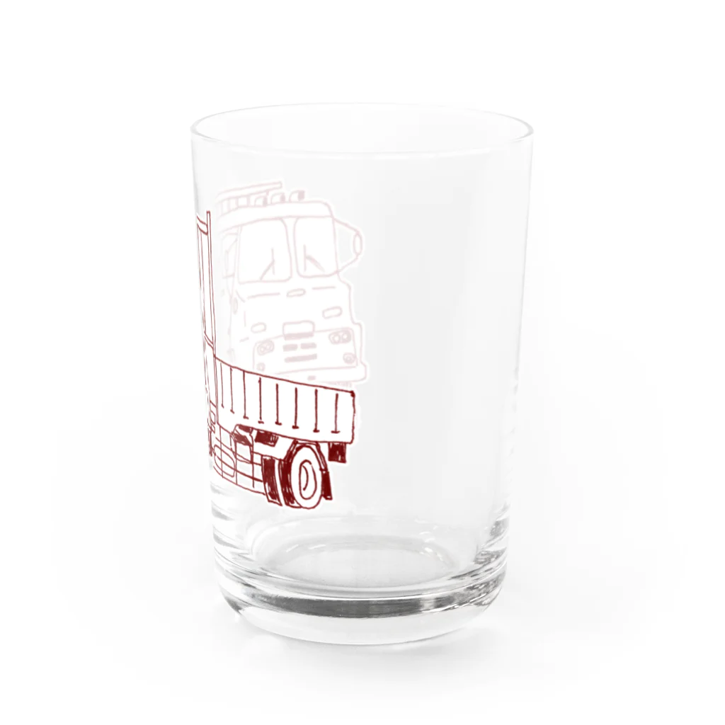 NIKORASU GOのトラック Water Glass :right