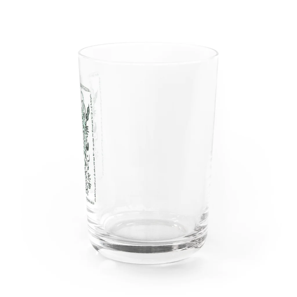 たましのクラハビのシルシ Water Glass :right