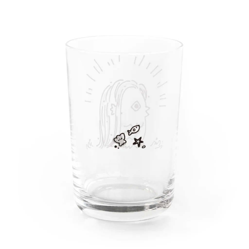 coto mono 分室のアマビエちゃん Water Glass :right