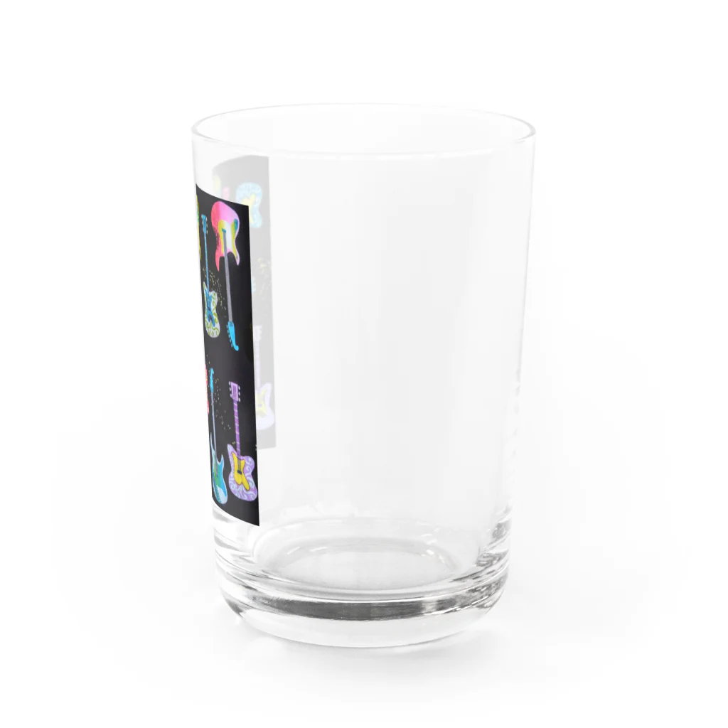 Rock★Star Guitar School 公式Goodsのサイケ🎸ギター Water Glass :right