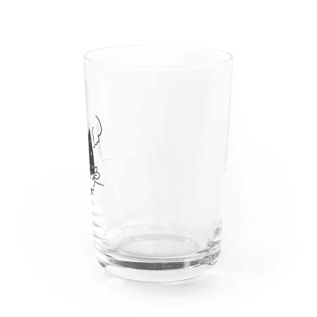 ﾁｬｿの巣のサウナねこちゃん Water Glass :right