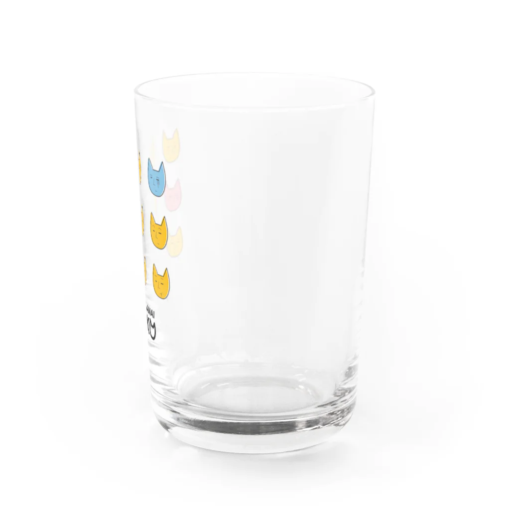 MIXERのWARAWANAI NEKO Water Glass :right