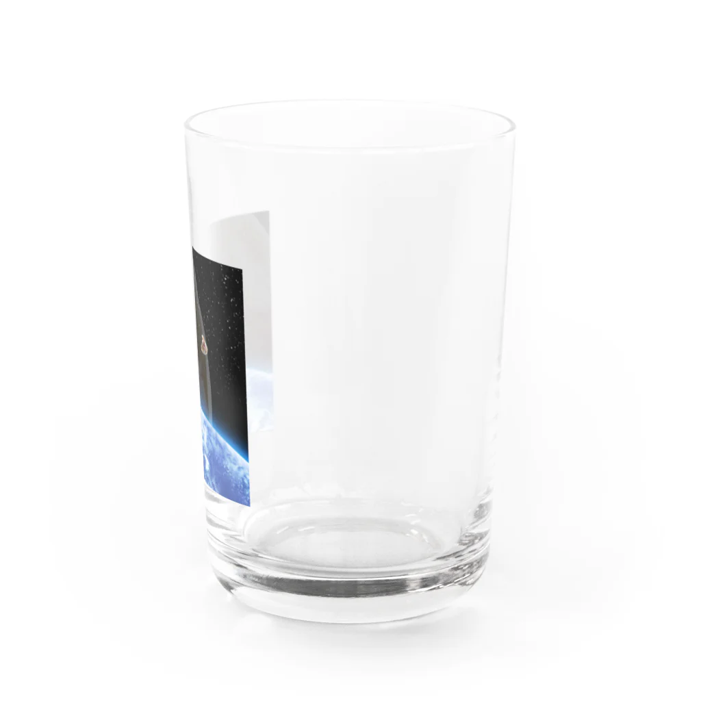 まめ。@mamenoya.の宇宙のあんぐりよも Water Glass :right