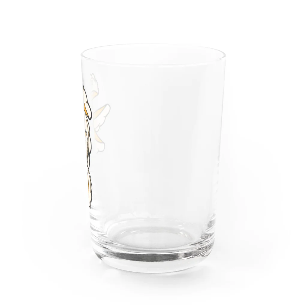 社会人.pngの餃子のぎょう君 Water Glass :right