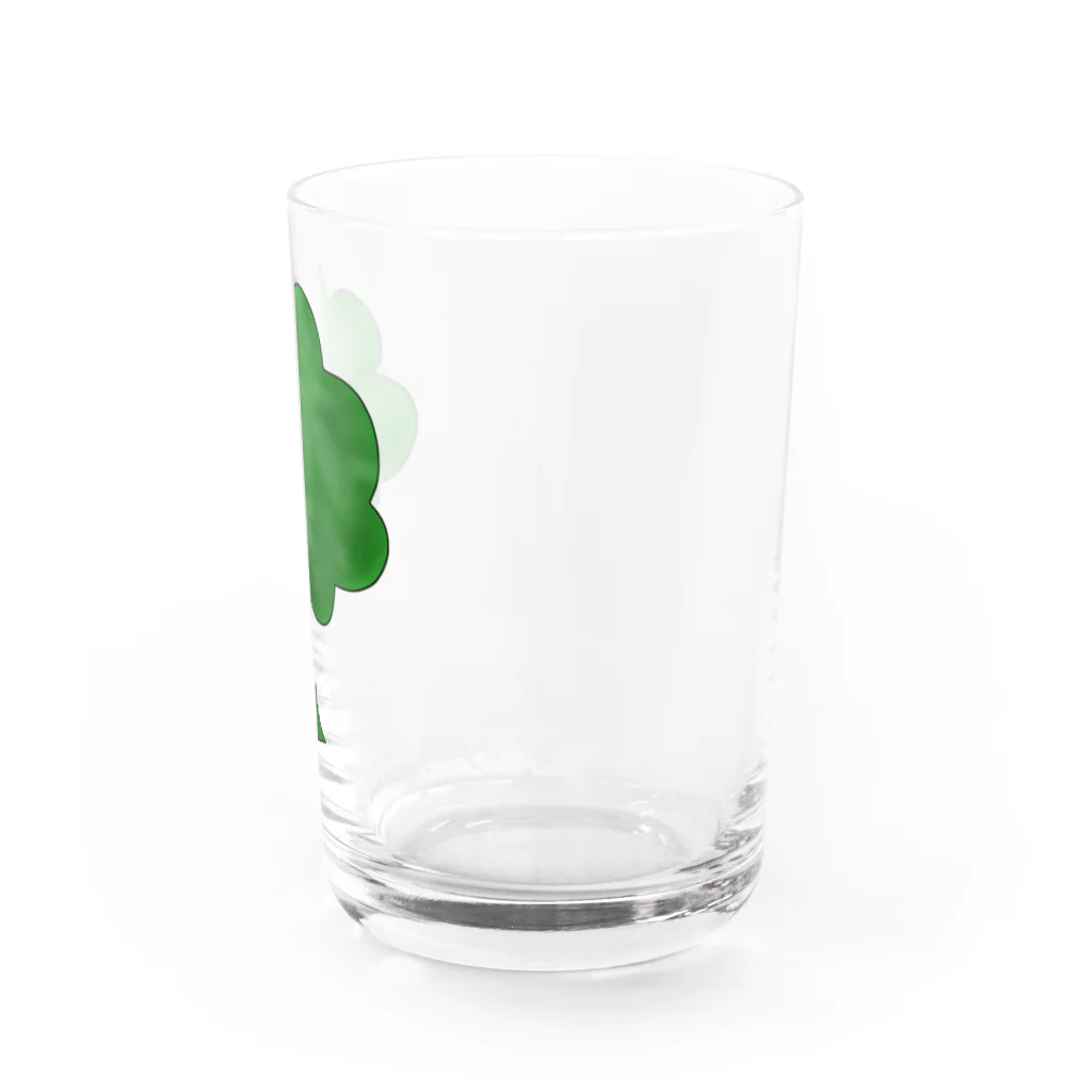 細かいﾊﾟｾﾘ@スタンプ販売中のシンプルパセリグラス グラス右面