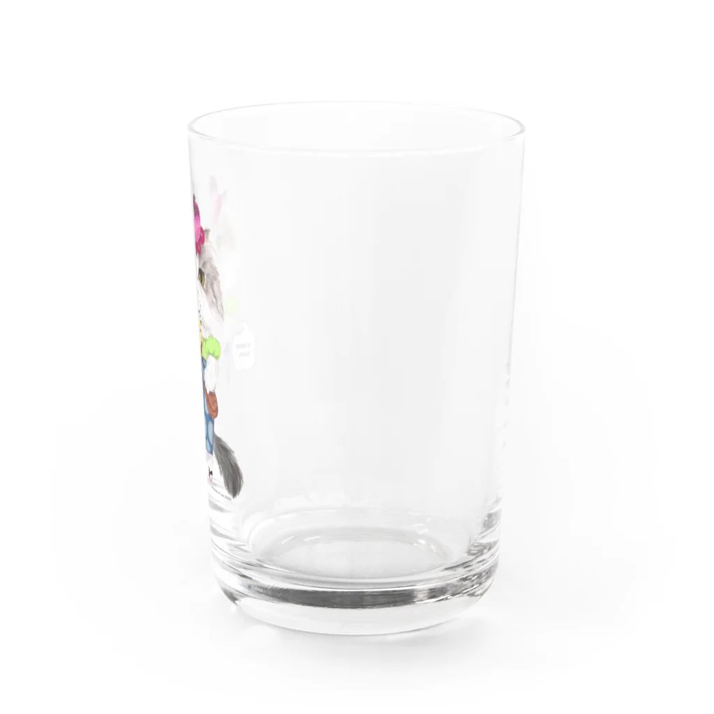 wokasinaiwoのオタマゴジャクシとほのか Water Glass :right