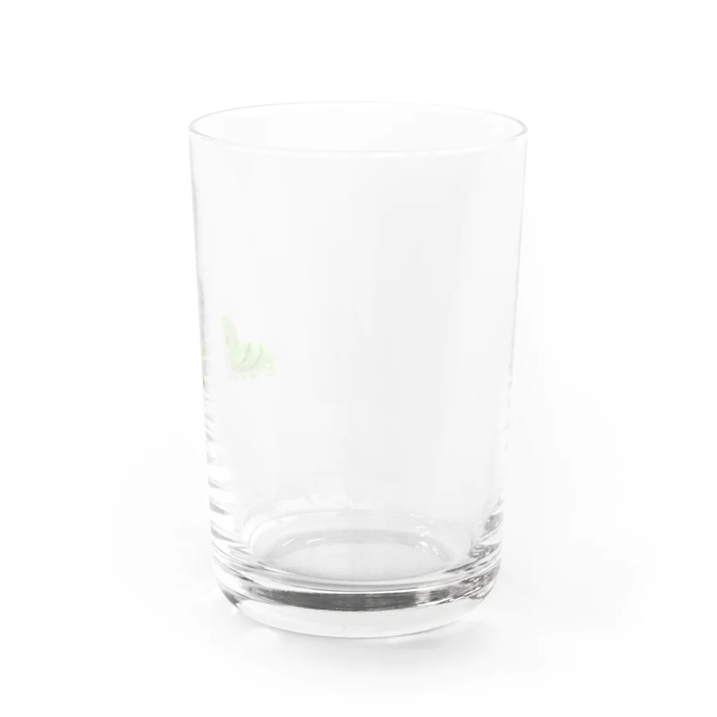 illust.nulのナミアゲハの幼虫 Water Glass :right