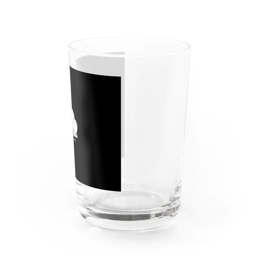 Happy dogsのDachshund　Black Water Glass :right