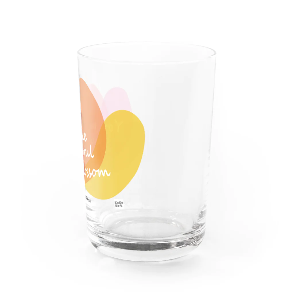 CoCoCotのファミリーハウス＜チャリティ＞花 Water Glass :right