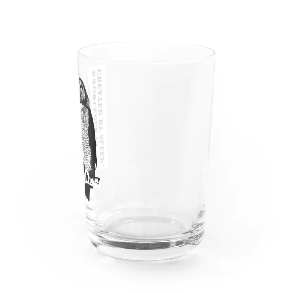 huroshikiのSleeping owl Water Glass :right