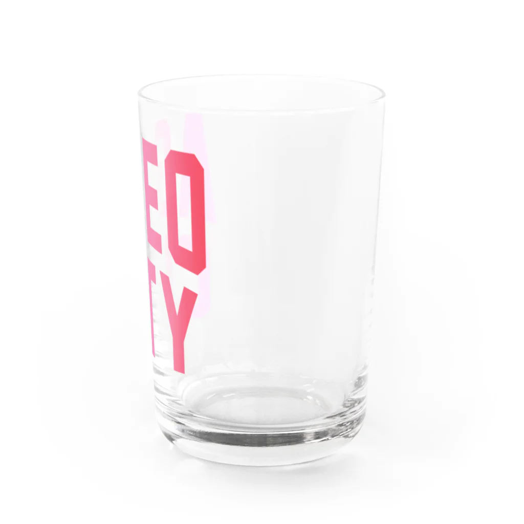 JIMOTOE Wear Local Japanの上尾市 AGEO CITY Water Glass :right