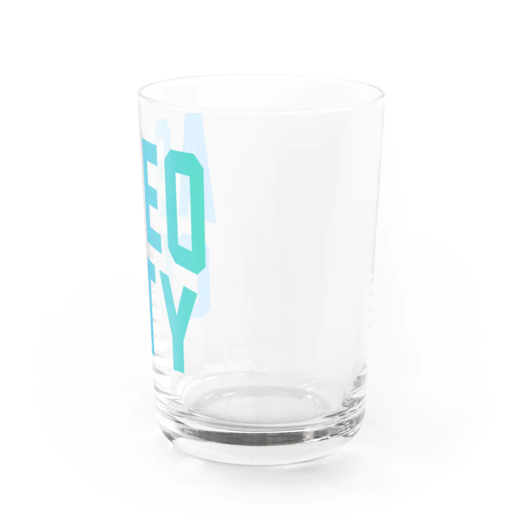 JIMOTOE Wear Local Japanの上尾市 AGEO CITY Water Glass :right