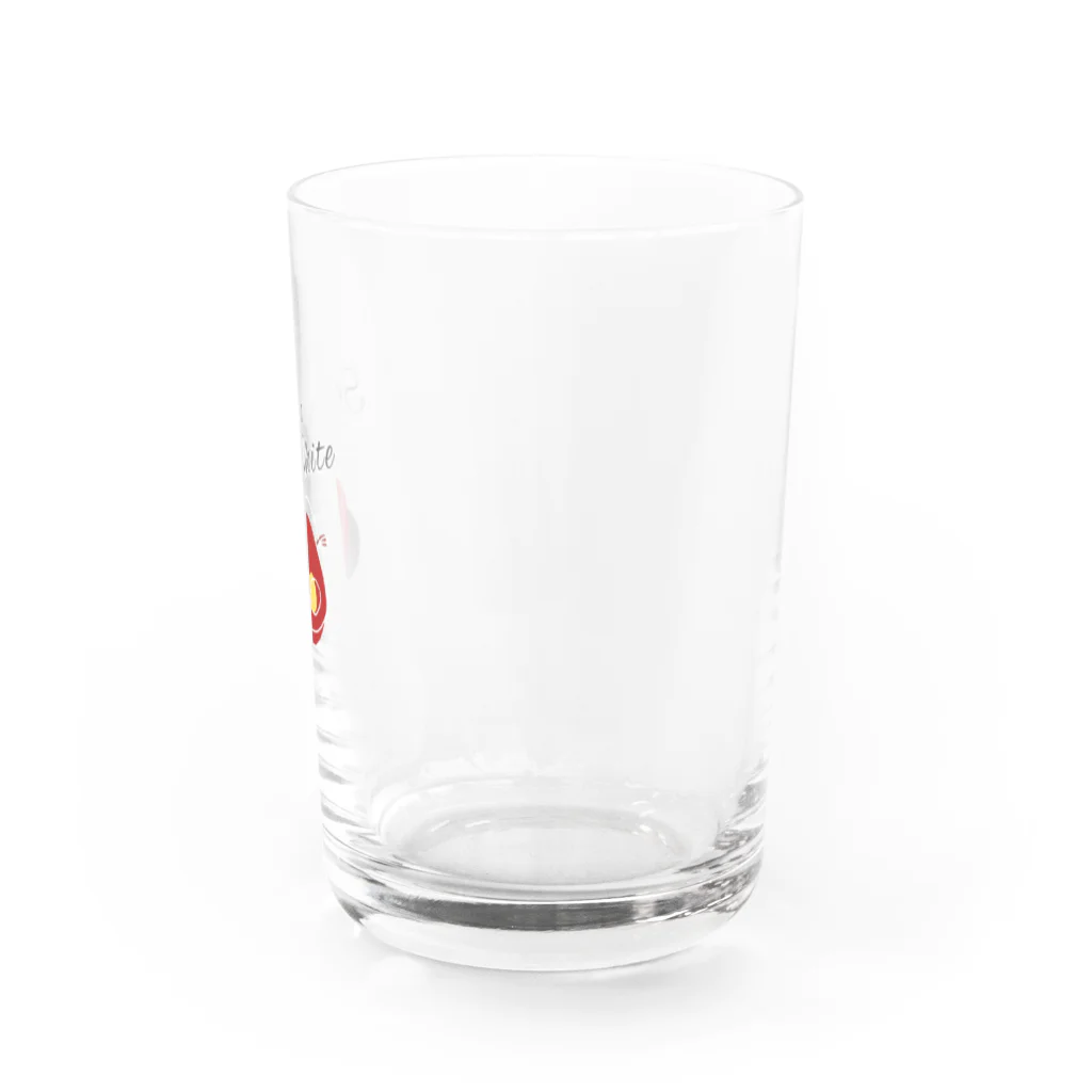 そでの店のスノーホワイト Water Glass :right