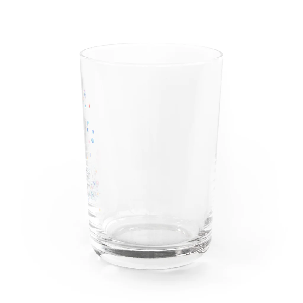 R&Mのリアル風ヨーキーちゃん。ロングコートにキュートなリボン～縦長～ Water Glass :right