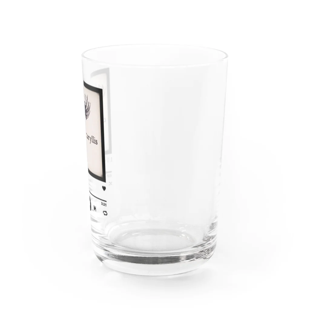 Cluster amaryllisのcluster amaryllis Water Glass :right