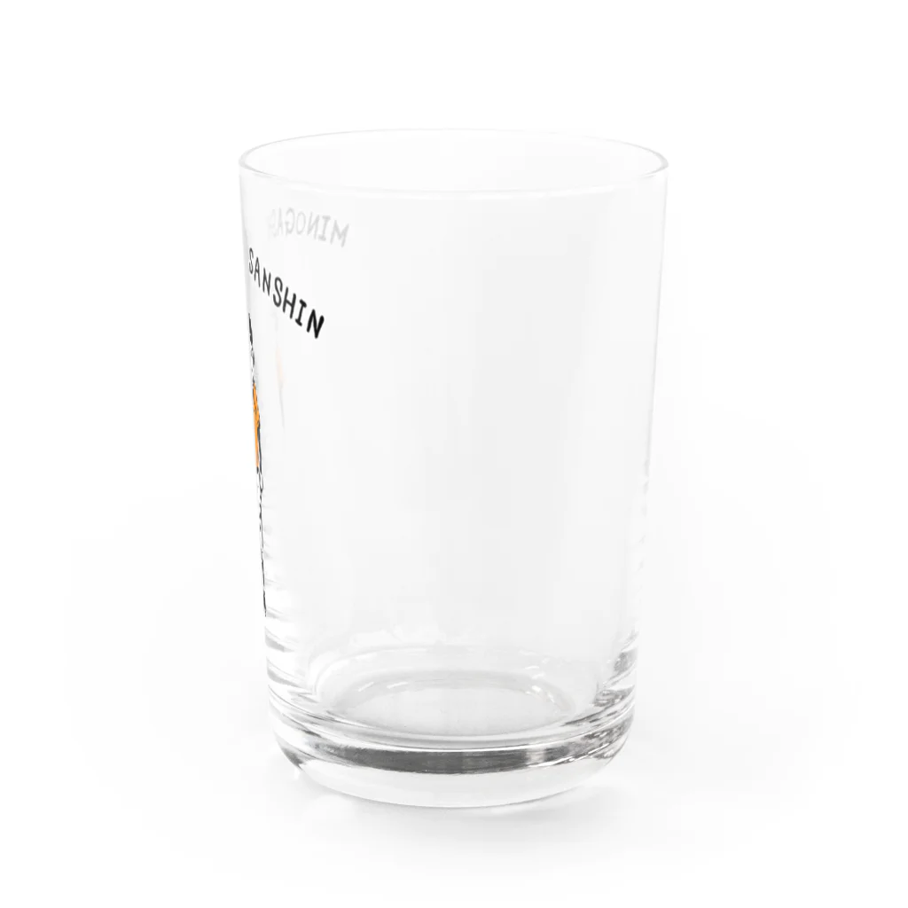 NIKORASU GOの球春到来！野球Tシャツ「見逃し三振」（Tシャツ・パーカー・グッズ・ETC） Water Glass :right