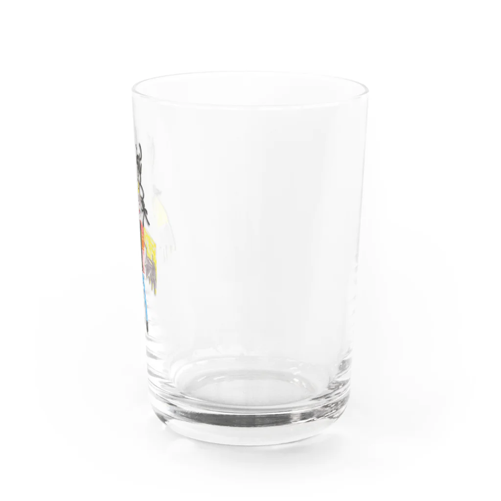 ふきの工房のスリラーなオオカミ Water Glass :right