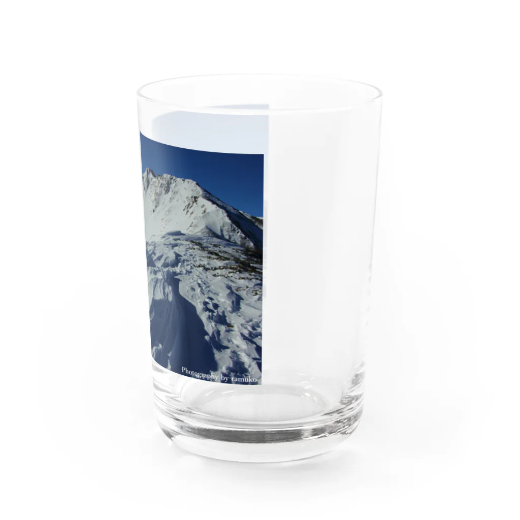 MIM△made in mountainの厳冬期仙丈ヶ岳 Water Glass :right