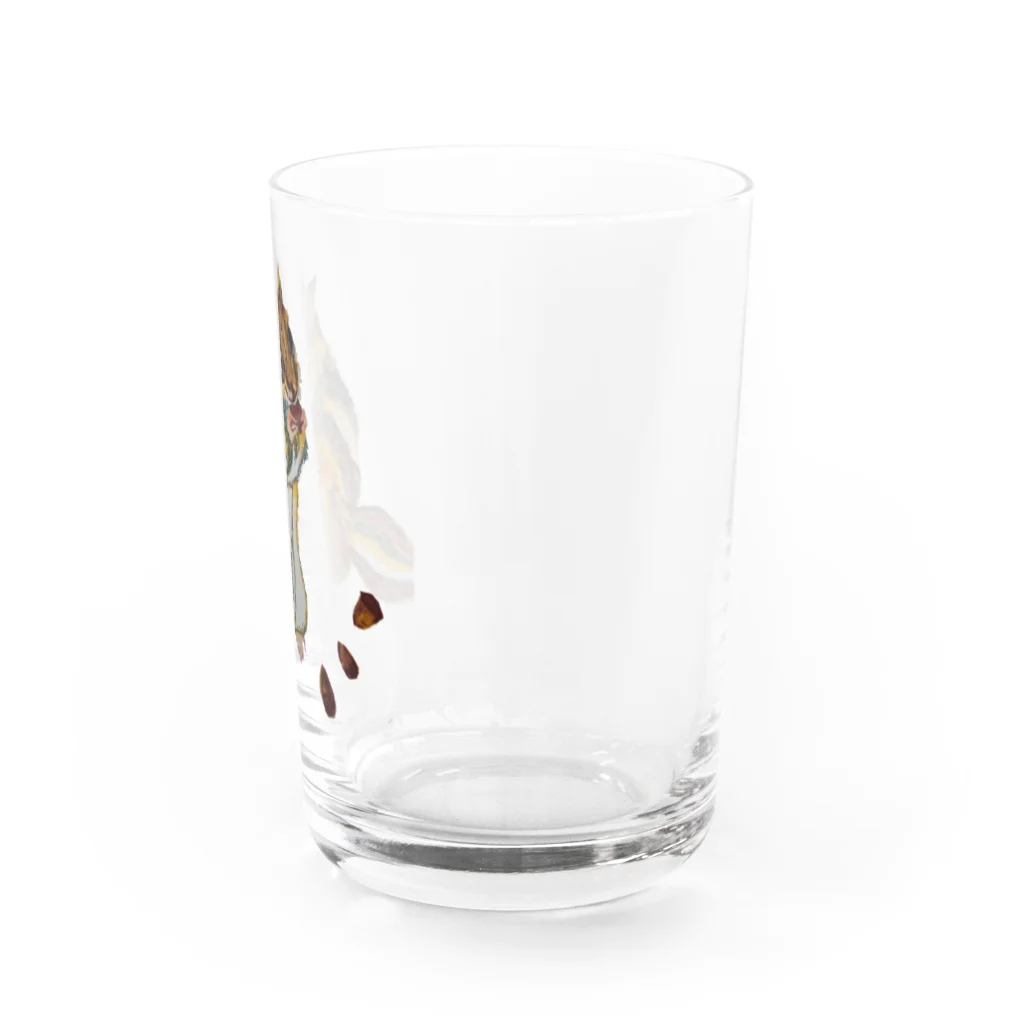 MOON HANDのシマリスさん。 Water Glass :right