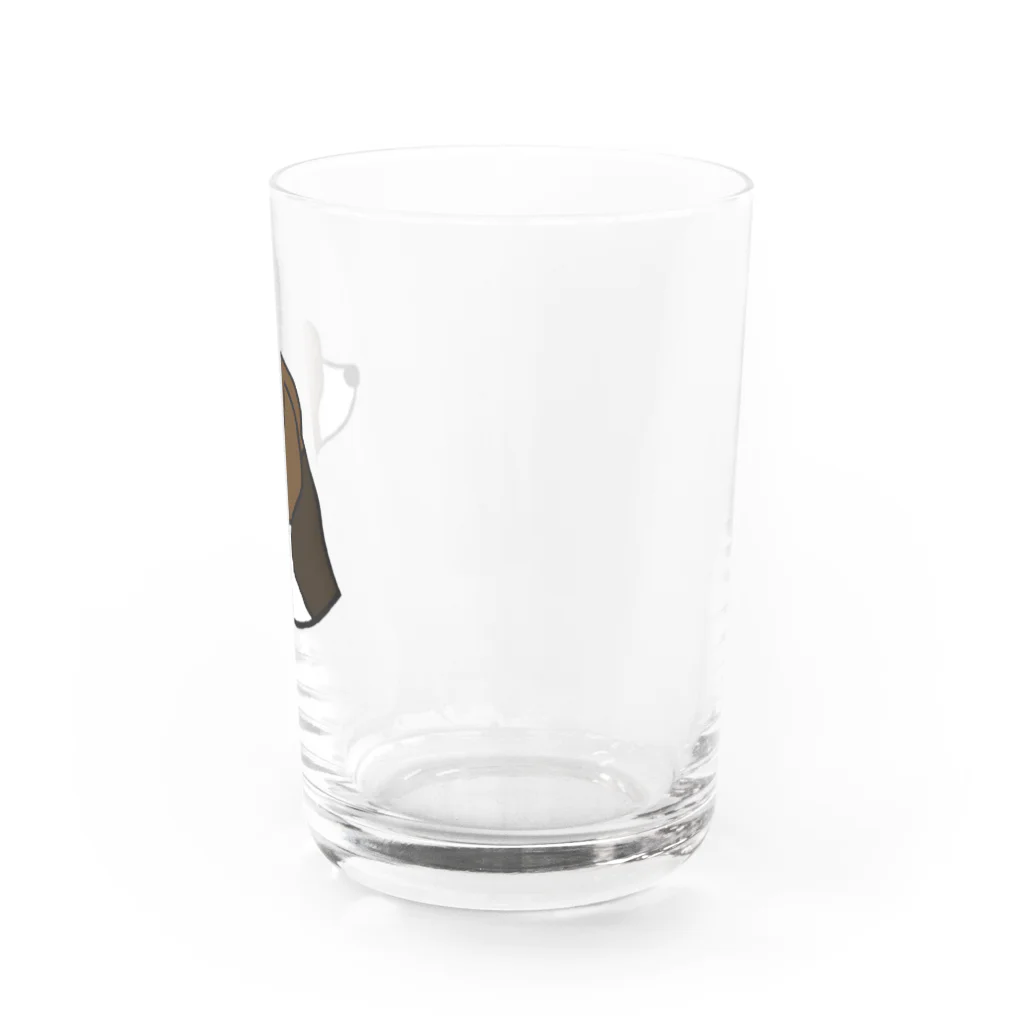 aya1のビーグル Water Glass :right