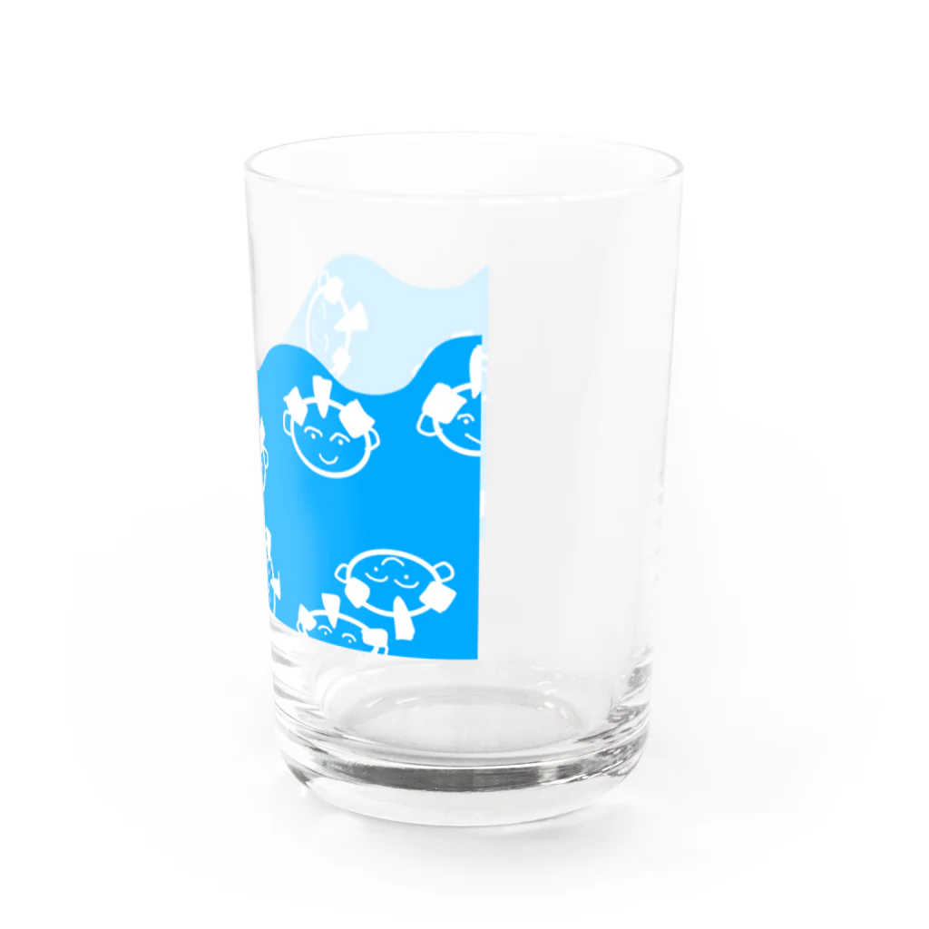 全ヅラ連の全ヅラ連　ただただ漂う子たち Water Glass :right