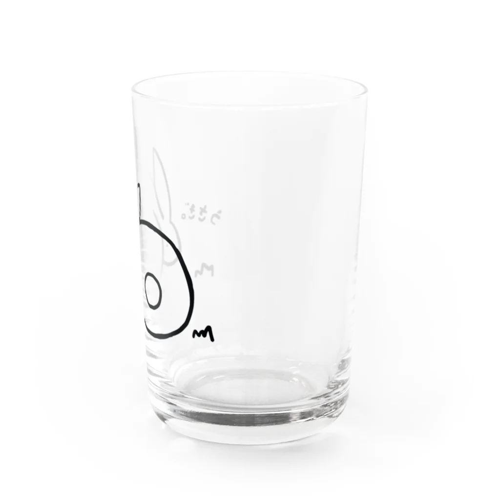 そらいろもようのうさぎ。 Water Glass :right