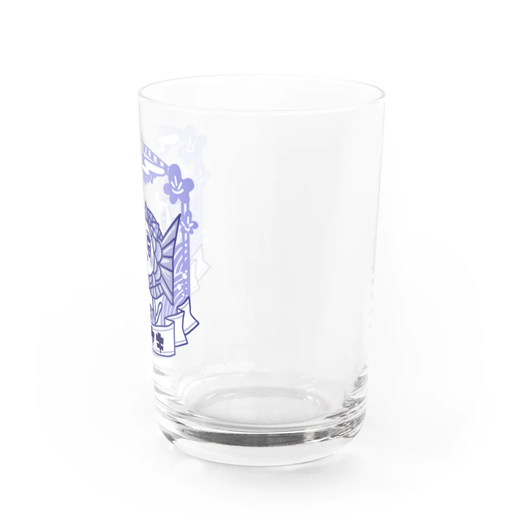 ぱち子。のちょっとレトロな鯛焼きにゃんこ。 Water Glass :right