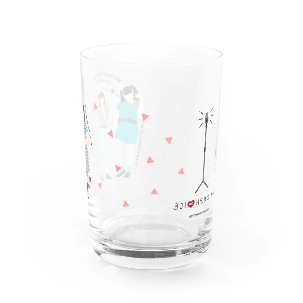 よしもと芸人オフィシャルショップのzakkaYOSHIMOTO 3時のヒロイン Water Glass :right