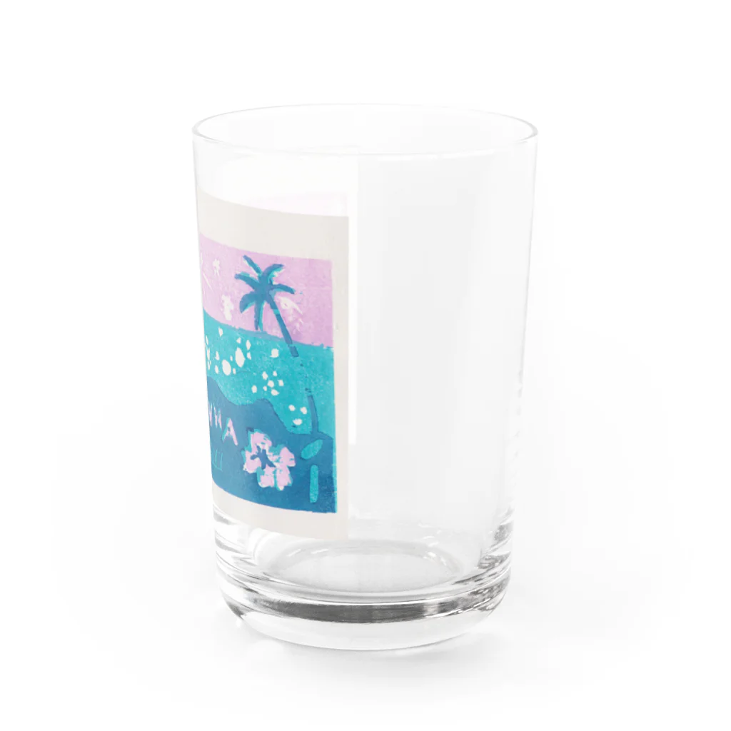 Nature Avec kusanagiの夢ごこちハスキーのルナ💖 Water Glass :right