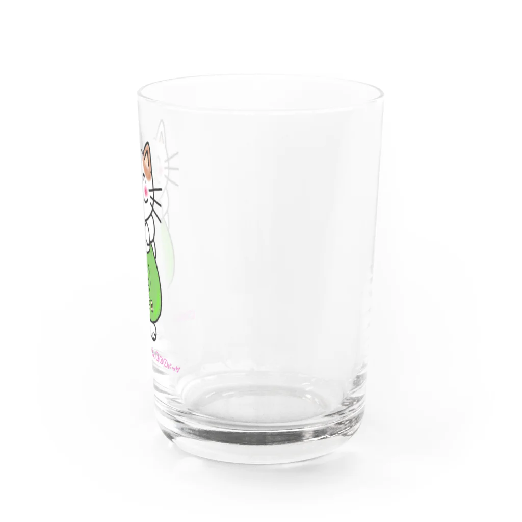 ウチのMEIGENやさんのネコがネコのエコバッグ Water Glass :right