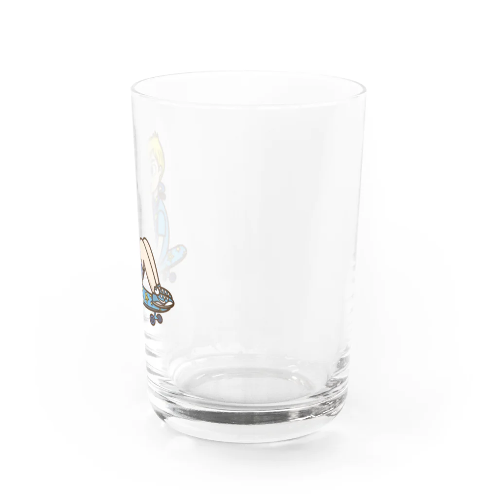 Sophie's storeのスケボー少年 Water Glass :right