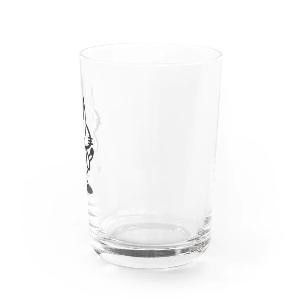 ここなつ55のゆるねこシンプル Water Glass :right