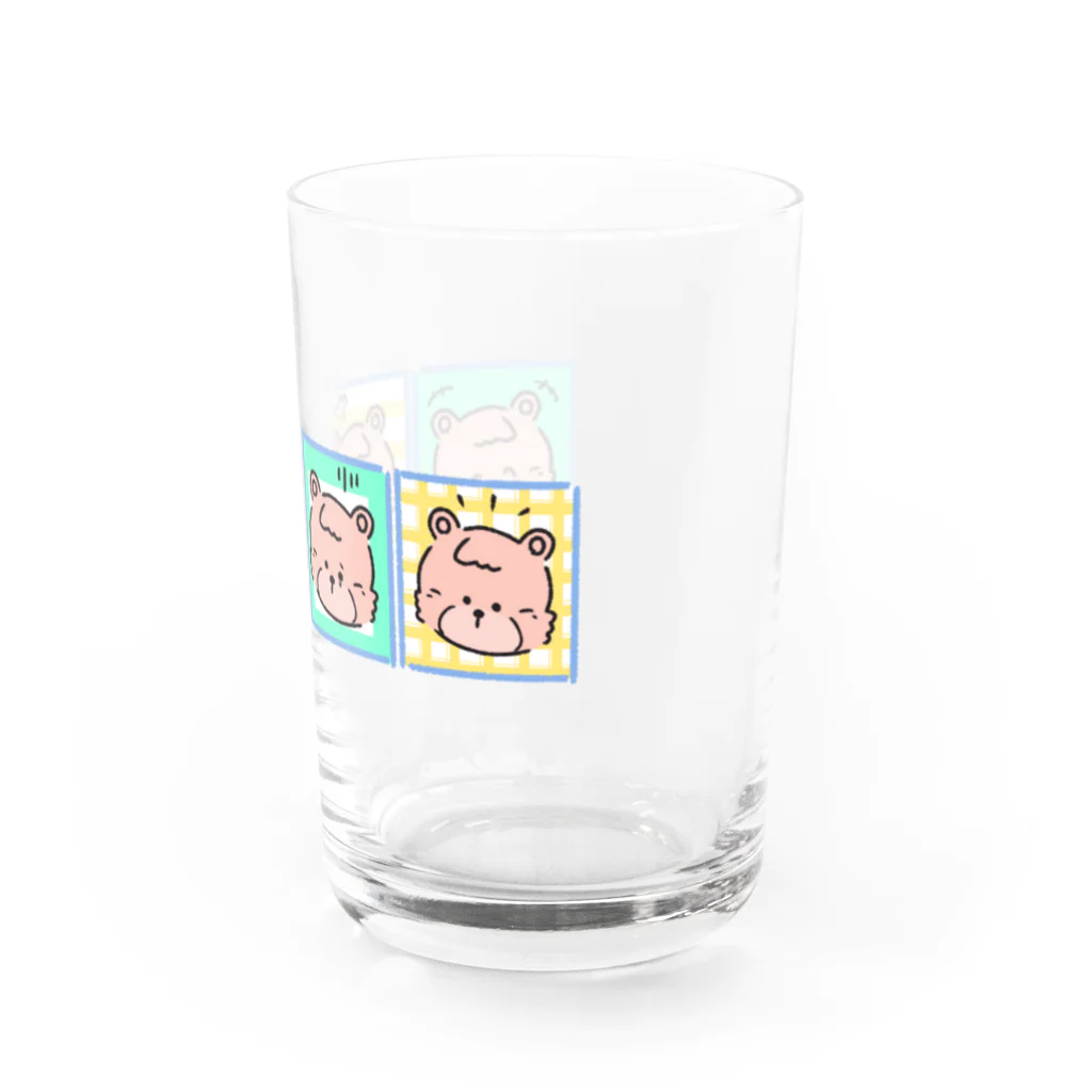 りんごまる SHOP＿🧸＿のファンシー・くま Water Glass :right