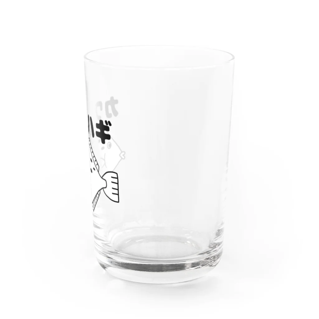 ねこねこうおのカワハギさん Water Glass :right