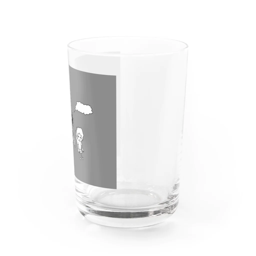 マ太郎の宇治抹茶 Water Glass :right